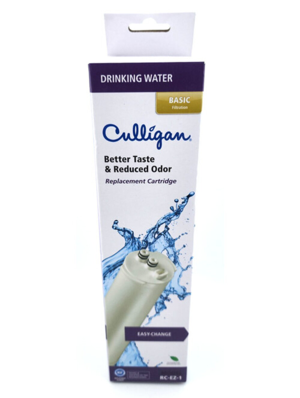 NEW Culligan RC‑EZ‑1 EZ‑Change Basic Water Filtration Replacement Cartridge
